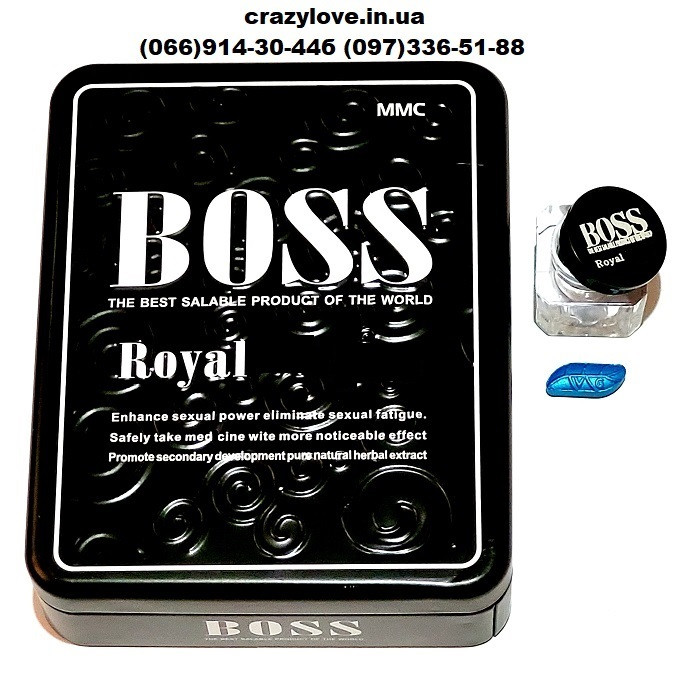 БОСС РОЯЛ BOSS ROYAL таблетки для потенції 1 шт. / ПРОБНИК