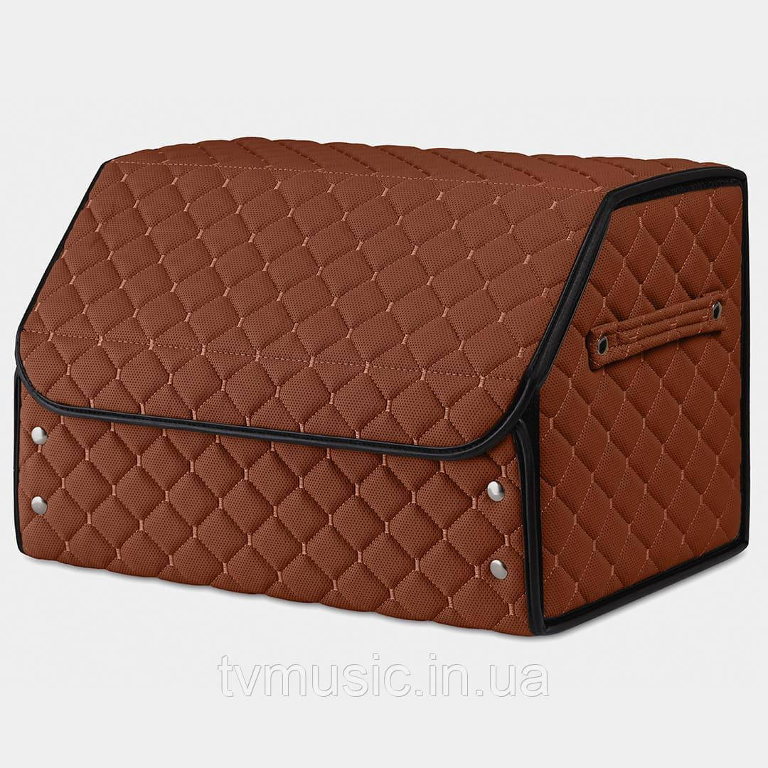 Органайзер у багажник авто Carzo 1.0 M Brown (50x30x30см)