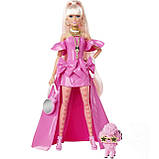 Barbie Extra Fancy HHN12 Лялька Барбі Екстра Фенсі блондинка в рожевому, фото 3