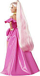 Barbie Extra Fancy HHN12 Лялька Барбі Екстра Фенсі блондинка в рожевому, фото 6
