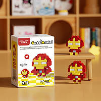 Конструктор блоковий дитячий залізна людина Марвел Spider Man Marvel Тоні Старк Iron man