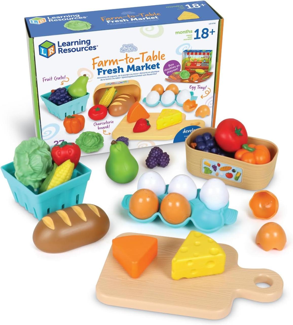 Розвиваючий набір Продуктовий магазин (27 предметів) від Learning Resources
