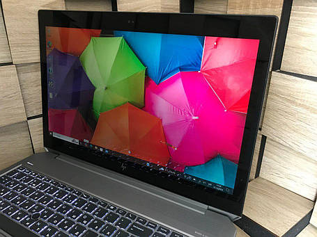 Б/в Ноутбук Б-клас HP ZBook 15 G5 15.6" 1920x1080 Touch| i7-8750H| 16GB RAM| 480GB SSD| Quadro P1000 4GB, фото 1