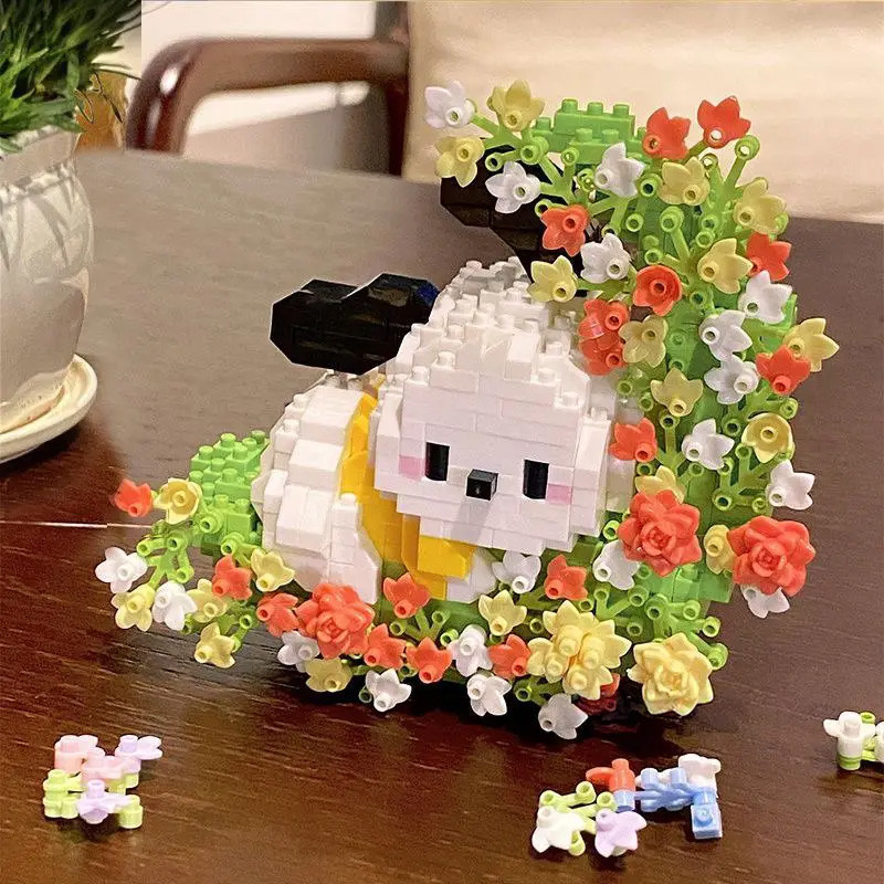 Конструктор блоковий дитячий на місяці Почакко Почако pochacco