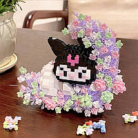 Конструктор блоковий дитячий на місяці Куромі Kuromi