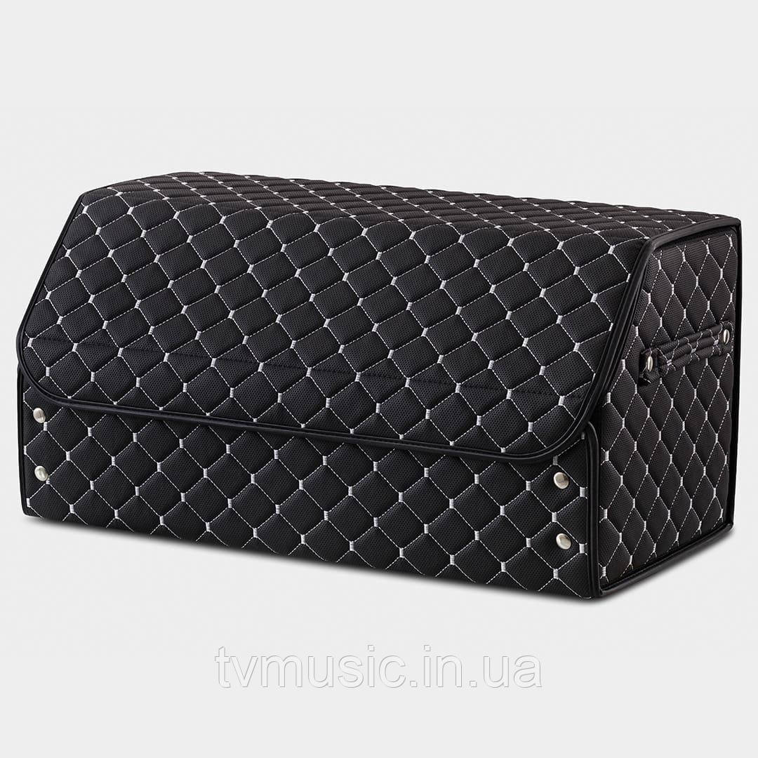 Органайзер у багажник авто Carzo 1.0 L Black & Gray (60x30x30см)