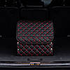 Органайзер у багажник авто Carzo 1.0 S Black & Red (35x30x30см), фото 5