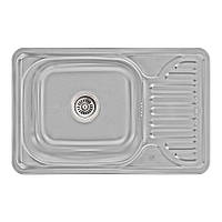 Кухонна мійка Lidz 6642 0,8 мм Micro Decor (LIDZ664208MICDEC)