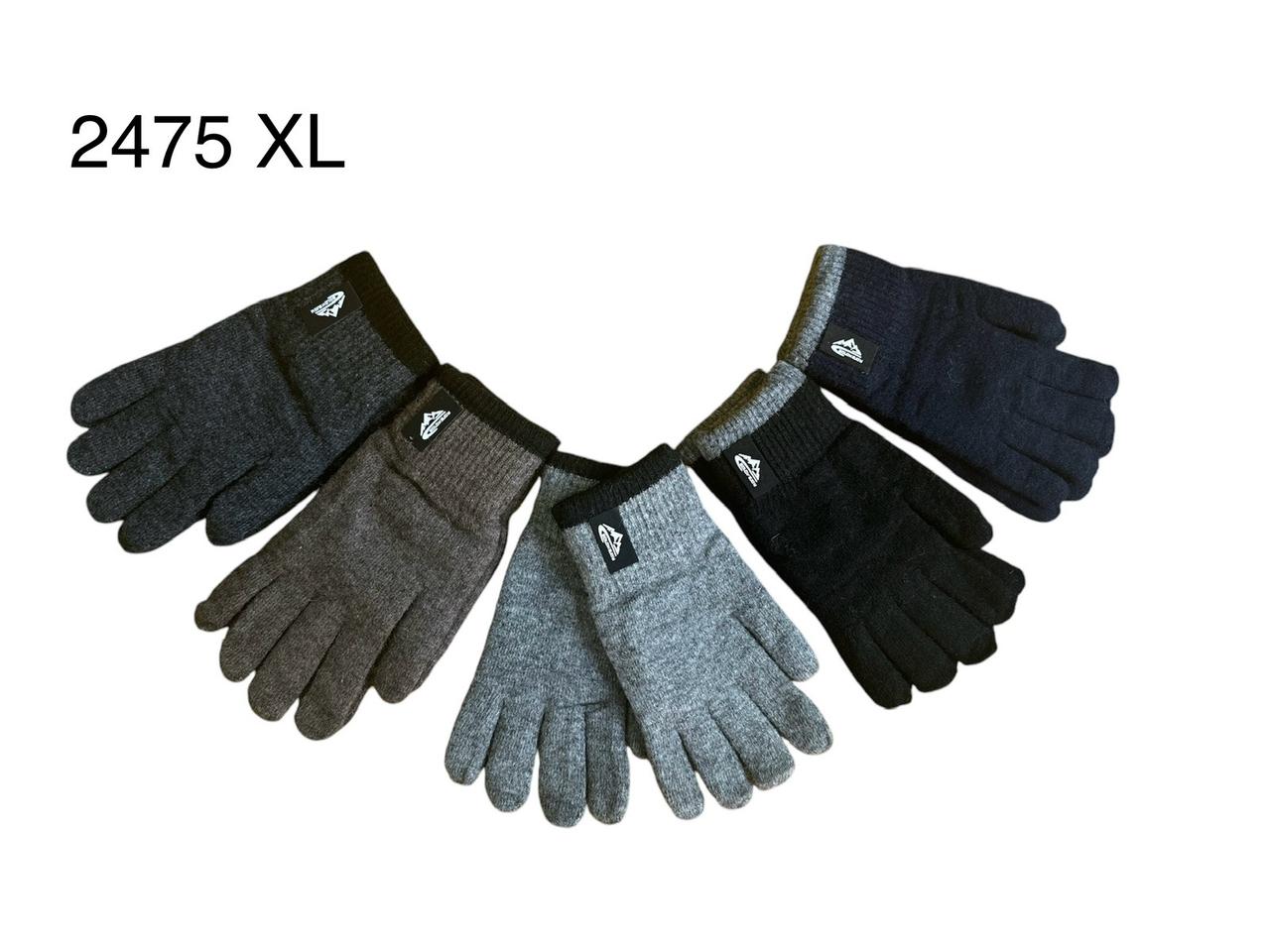 Класичні зимові рукавички на хлопчиків-підлітків