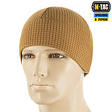 Шапка-підшоломник M-Tac  фліс ріп-стоп Coyote Brown, фото 4