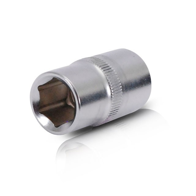 Головка шестигранна 1/2", 16x38 мм, хромо-ванадій INTERTOOL ET-0016