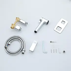 Гігієнічний душ FRAP F2084 вбудований, хром, фото 2