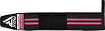 Бинти для зап'ясть (кистьові бинти) RDX GYM WRIST WRAP R11 BLACK/PINK, фото 3