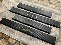Накладки на пороги Acura MDX з 2006-2013 рр .. (Carbon)