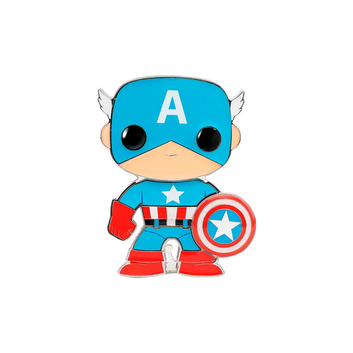 Пін Funko Pop серії «Marvel» – Капітан Америка, фото 1