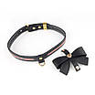 Повідець LOCKINK SEVANDA Love Heart Butterfly Leather Collar Set - Black, фото 2