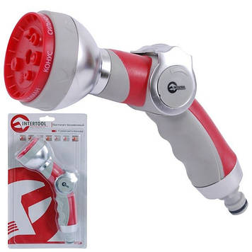 Пістолет-розпилювач для поливання 7-функціональний INTERTOOL GE-0009