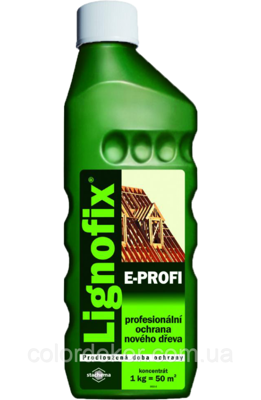 Інтер'єрний антисептик для дерева Lignofix e-profi (Концентрат 1:9) безбарвний 0,5 кг