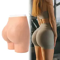 Силіконова накладна попа пушап. Силіконові труси для збільшення сідниць