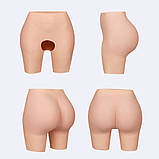 Силіконова накладна попа пушап. Силіконові труси для збільшення сідниць, фото 5