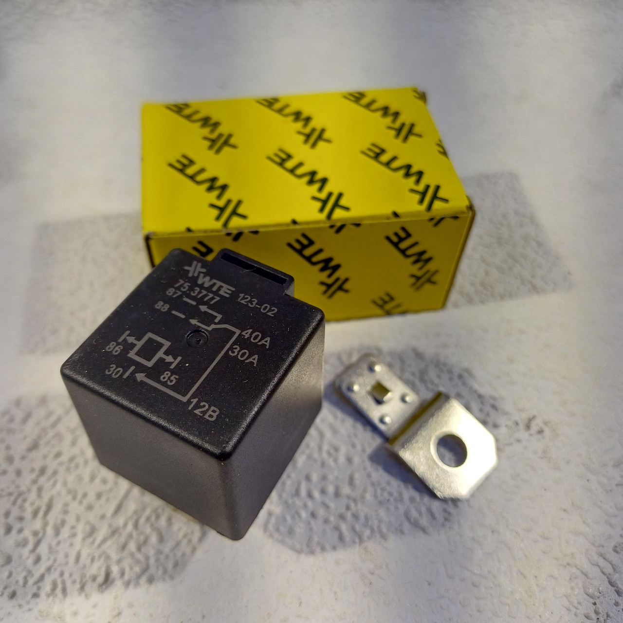 Реле 5-ти контактне (з кронштейном) WTE, фото 1