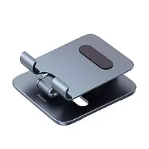 Підставка для ґаджетів Baseus Desktop Biaxial Foldable Metal Stand (for Tablets) B10431801811-00 Grey, фото 3