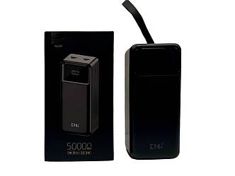 Зовнішній акумулятор (power bank) 50000мАг 22,5Вт KP KPG-502 24шт 6566