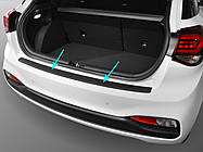 Пластикова захисна накладка на задній бампер для Hyundai i20 Mk2 ре-стайлінг 2018+