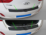 Захисна накладка на задній бампер для Hyundai i30 GD 5Dr 2011-2017