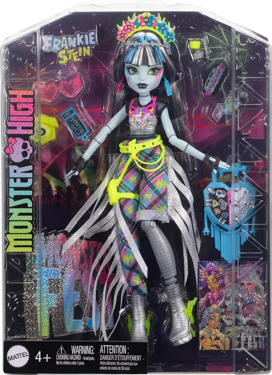 Монстр Хай Монстро-фестиваль Френкі Monster High Monster Fest Doll Frankie Stein HXH79 Mattel Original