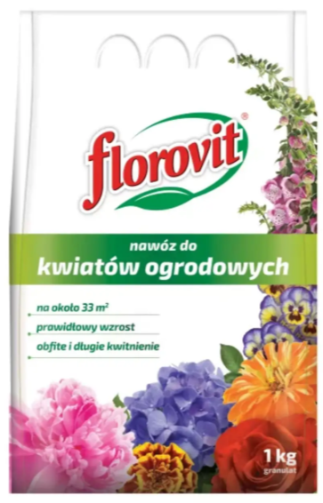 Флоровіт Добриво для садових квітів 1 кг Florovit NPK 11/11/18.5 Польща, фото 1
