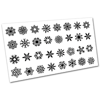 Слайдер для дизайну - Сніжинки (845)