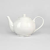 Заварювальний чайник МВМ MY HOME 850 мл "ЖЕМЧУЖИНА" порцеляна Білий (KP-96 M WHITE)