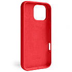 Чохол Silicone Full Cover для Apple iPhone 16 Pro Max Red, фото 2