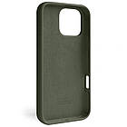 Чохол Silicone Full Cover для Apple iPhone 16 Pro Max Dark Olive, фото 2