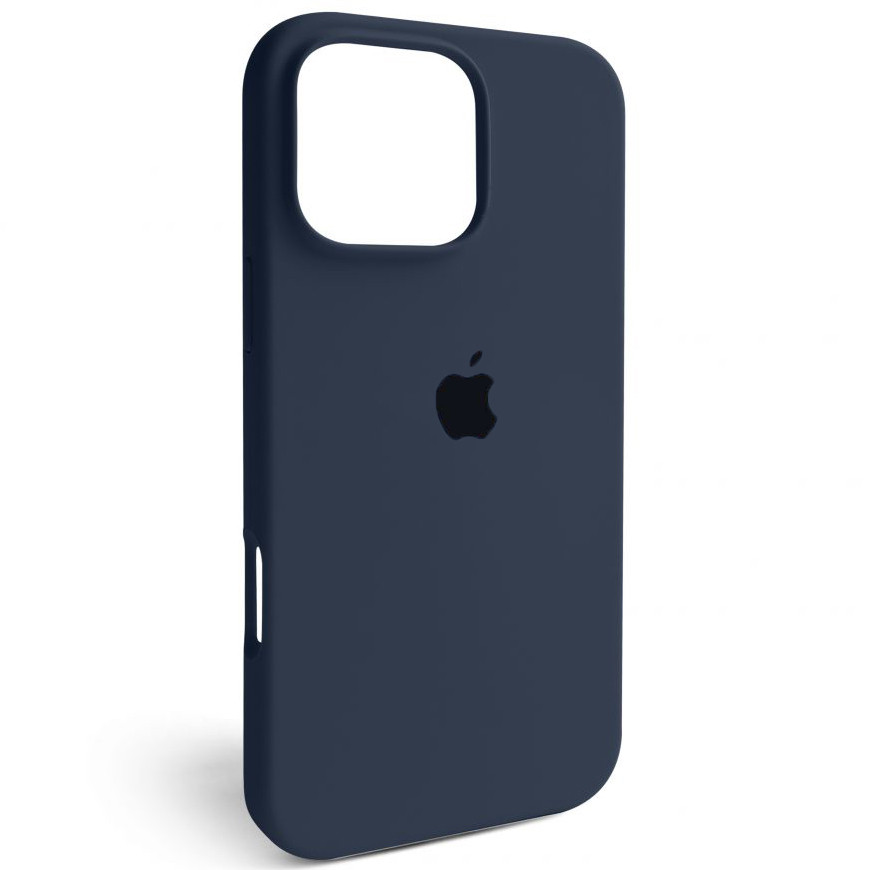 Чохол Silicone Full Cover для Apple iPhone 16 Pro Max Dark Blue, фото 1
