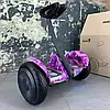 Гіроскутер з ручкою для дітей сігвей Segway Xiaomi NineBot Mini Гіроборд з Ручкою рожевий космос, фото 3