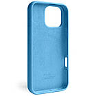 Чохол Silicone Full Cover для Apple iPhone 16 Pro Max Cornflower, фото 2