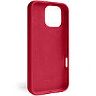 Чохол Silicone Full Cover для Apple iPhone 16 Pro Max Rose Red, фото 2