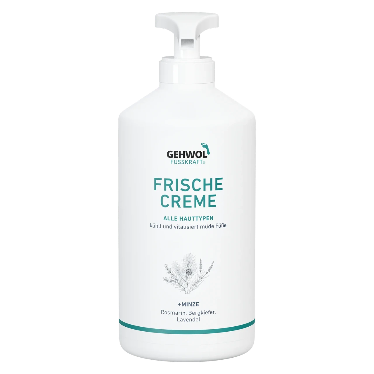 Мятный бальзам Gehwol Fusskraft Refreshing Cream 500 мл