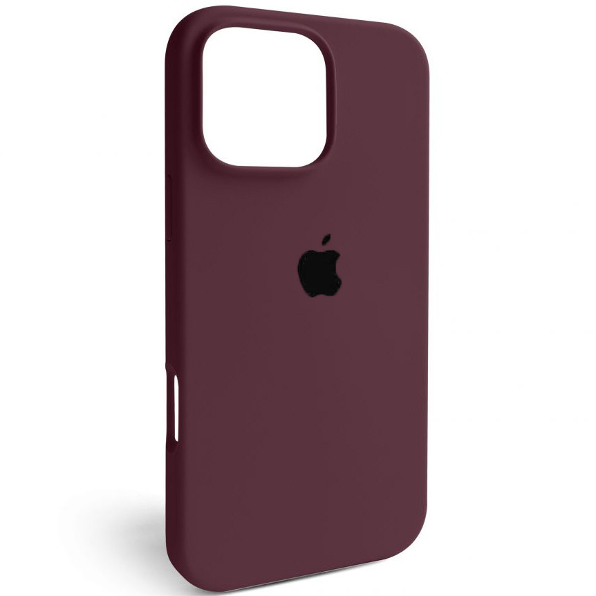 Чохол Silicone Full Cover для Apple iPhone 16 Pro Max Maroon, фото 1