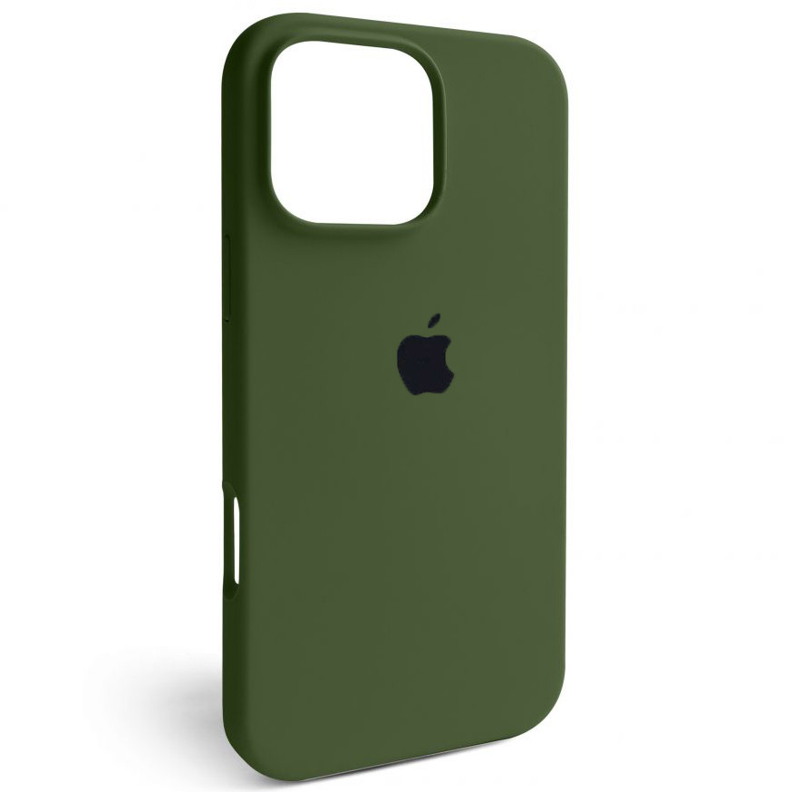 Чохол Silicone Full Cover для Apple iPhone 16 Pro Max Army Green, фото 1