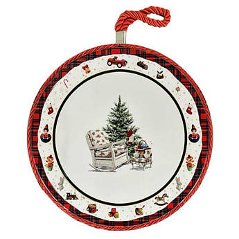 Підставка під гаряче порцелянова новорічна Агса