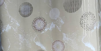 Клейонка на стіл Всі дома Молекули Laser рідке скло 0.8х20 м 1009A