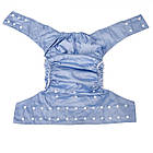 Багаторазовий підгузник для дорослих AIRM HEALTH тканинний, блакитний (90580001), фото 7