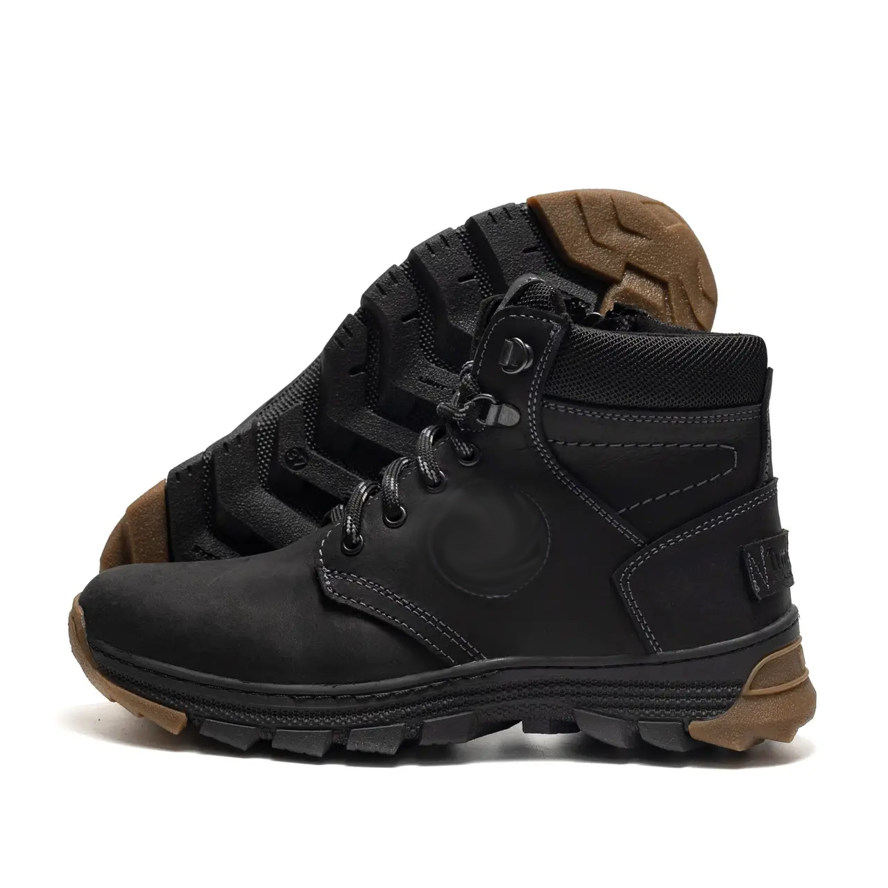 Підліткові зимові шкіряні черевики  Black Originals