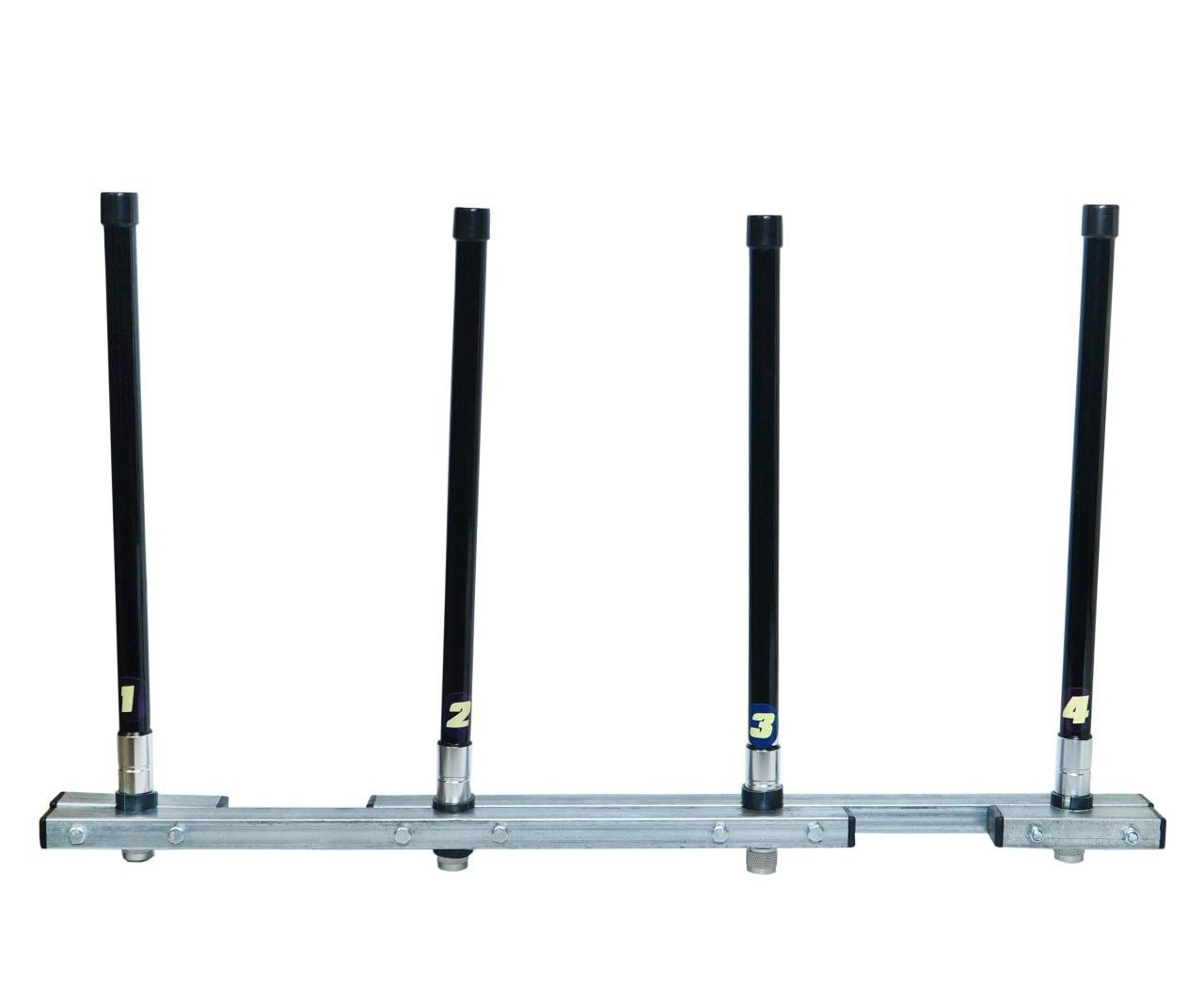 Кронштейн для кріплення 4-х антен на авто чи стойку, фото 1