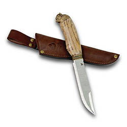 Мисливський подарунковий ніж сталь 50х14мф ручної роботи Gorillas BBQ KN97