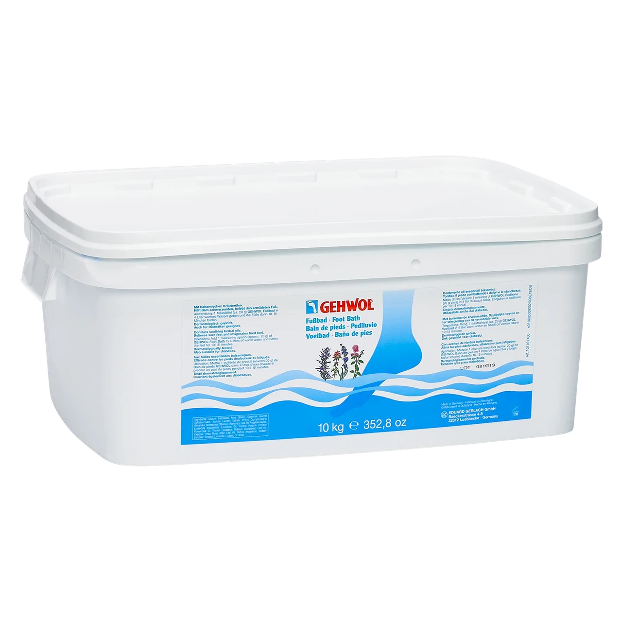 Ванна для втомлених ніг Gehwol Fusbad 10 кг, фото 1