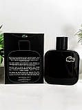 🔥 Якісна Чоловіча туалетна вода Lacoste Eau De Lacoste L.12.12 Noir Intense (Лакост Ео де Лакост Л.12.12 Нуар Інтенс) 100 мл, фото 3